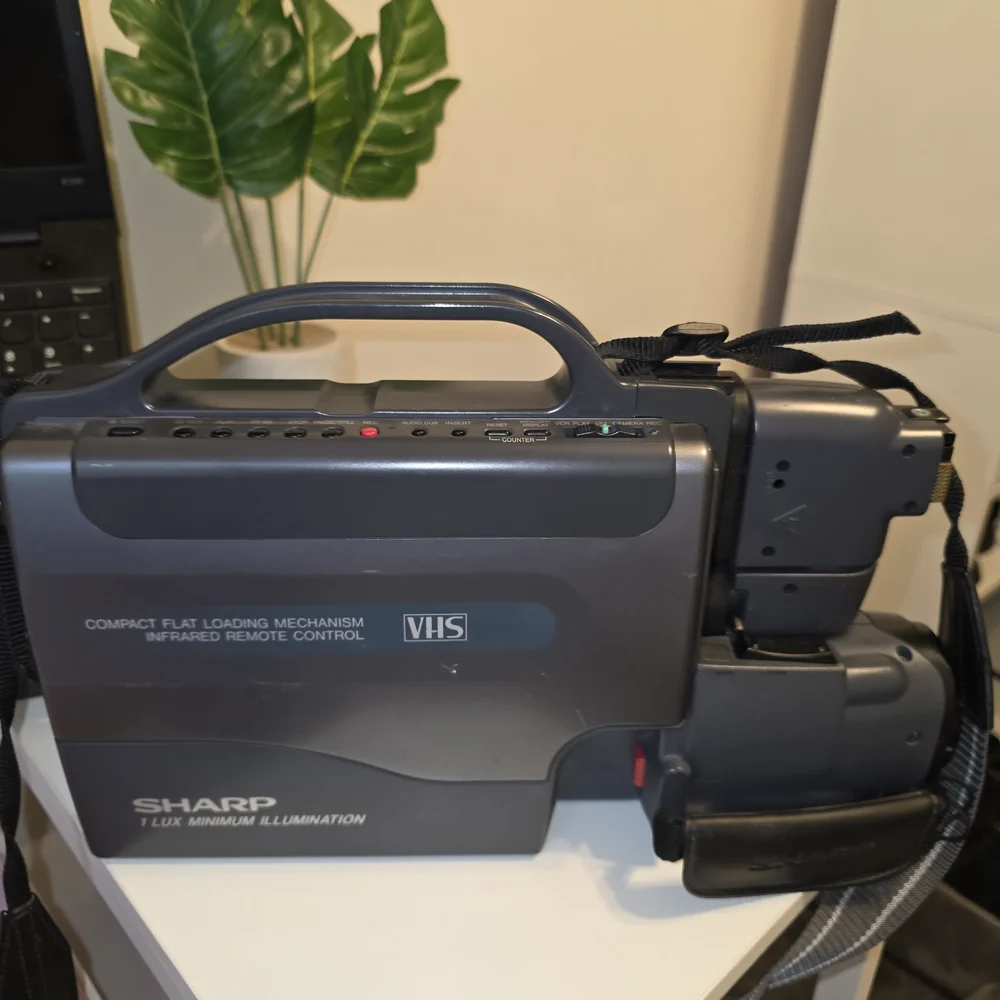 Vintage Sharp VHS Camcorder - AS IS/Untested - No Battery or Charger